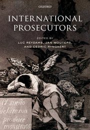 Cover for 

International Prosecutors






