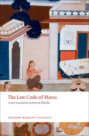 Cover for 

The Law Code of Manu






