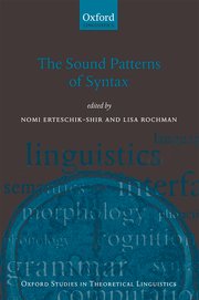 Cover for 

The Sound Patterns of Syntax






