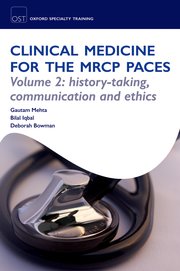Cover for 

Clinical Medicine for the MRCP PACES






