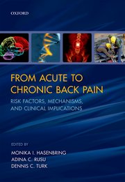 Cover for 

From Acute to Chronic Back Pain






