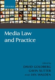 Cover for 

Media Law and Practice






