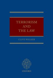 Cover for 

Terrorism and the Law






