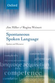 Cover for 

Spontaneous Spoken Language






