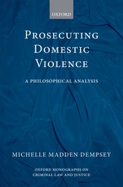 Cover for 

Prosecuting Domestic Violence







