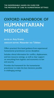 Cover for 

Oxford Handbook of Humanitarian Medicine






