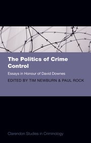 Cover for 

The Politics of Crime Control







