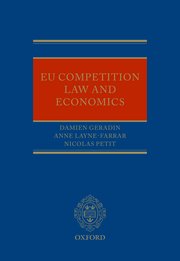 Cover for 

EU Competition Law and Economics






