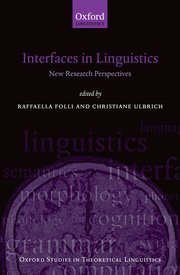 Cover for 

Interfaces in Linguistics






