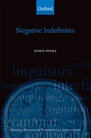 Cover for 

Negative Indefinites






