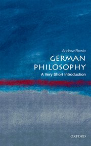 Cover for 

German Philosophy: A Very Short Introduction






