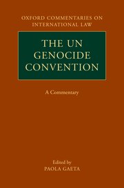Cover for 

The UN Genocide Convention






