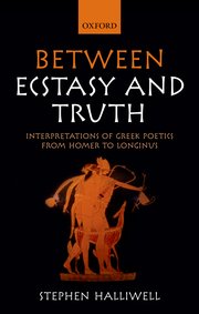Cover for 

Between Ecstasy and Truth







