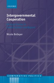 Cover for 

Intergovernmental Cooperation






