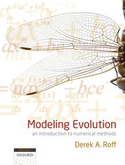 Cover for 

Modeling Evolution






