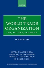 Cover for 

The World Trade Organization






