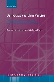 Cover for 

Democracy within Parties






