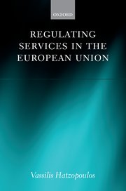 Cover for 

Regulating Services in the European Union






