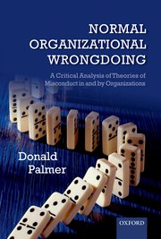 Cover for 

Normal Organizational Wrongdoing






