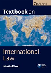 Cover for 

Textbook on International Law






