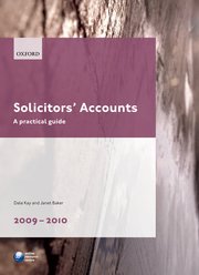 Cover for 

Solicitors Accounts 2009-2010






