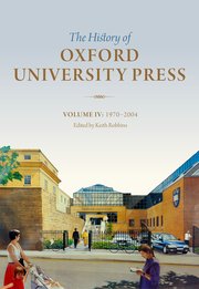 Cover for 

The History of Oxford University Press: Volume IV






