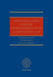 Cover for 

Damages Claims for the Infringement of EU Competition Law






