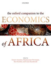 Cover for 

The Oxford Companion to the Economics of Africa






