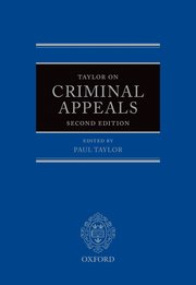 Cover for 

Taylor on Criminal Appeals






