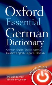 Cover for 

Oxford Essential German Dictionary






