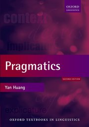 Cover for 

Pragmatics


