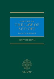 Cover for 

Derham on the Law of Set-Off






