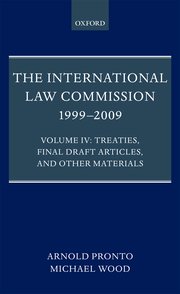 Cover for 

The International Law Commission 1999-2009






