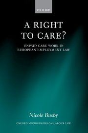 Cover for 

A Right to Care?






