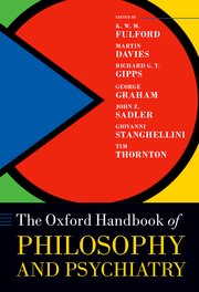 Cover for 

Oxford Handbook of Philosophy and Psychiatry






