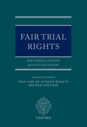 Cover for 

Fair Trial Rights






