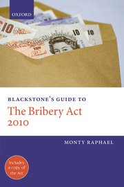 Cover for 

Blackstones Guide to the Bribery Act 2010






