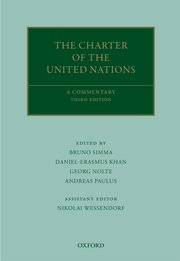 Cover for 

The Charter of the United Nations






