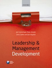 Cover for 

Leadership and Management Development






