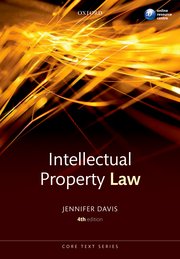 Cover for 

Intellectual Property Law Core Text






