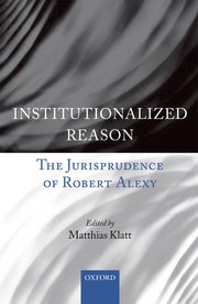 Cover for 

Institutionalized Reason






