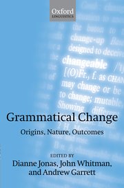 Cover for 

Grammatical Change






