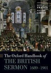 Cover for 

The Oxford Handbook of the British Sermon 1689-1901






