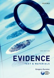 Cover for 

Evidence






