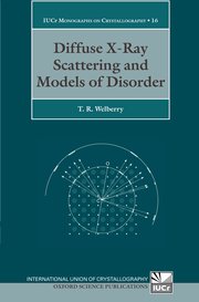 Cover for 

Diffuse X-Ray Scattering and Models of Disorder






