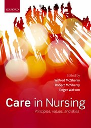 Cover for 

Care in nursing







