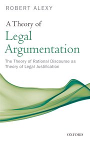 Cover for 

A Theory of Legal Argumentation






