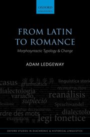 Cover for 

From Latin to Romance






