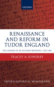 Cover for 

Renaissance and Reform in Tudor England






