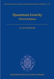 Cover for 

Quantum Gravity






